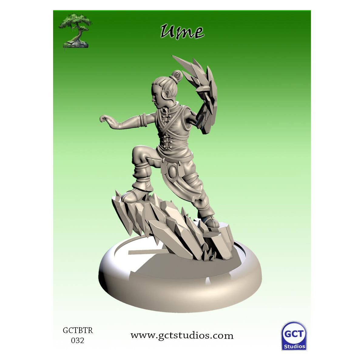 Ume Bushido Temple Of Ro-Kan Blister