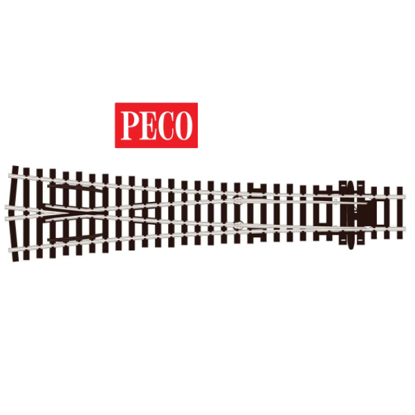 PECO - Y Turnout, Large Radius- SL98 -OO/HO Gauge