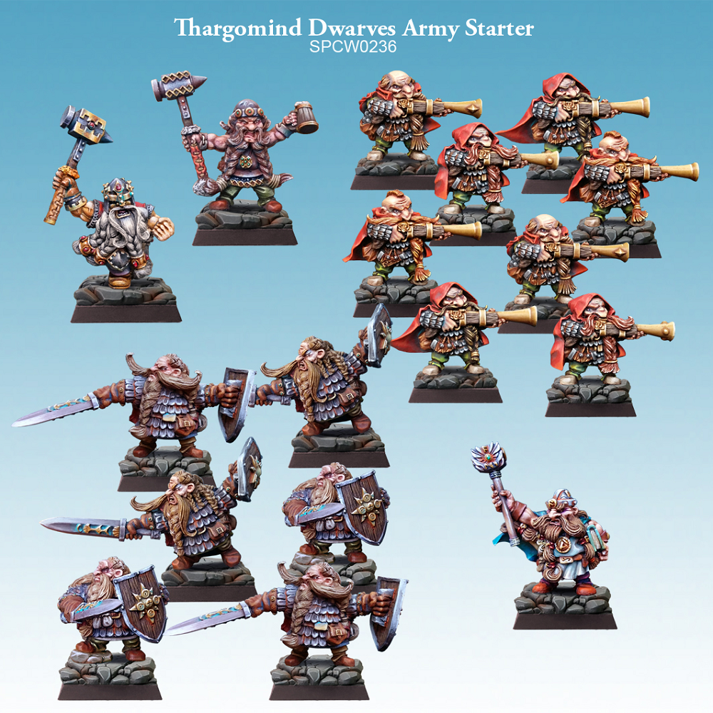 Thargomind Dwarves Starter Army - SpellCrow - SPCW0236