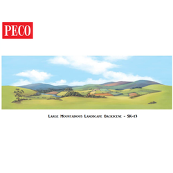 Large Mountainous Landscape Backscene - PECO - SK13