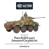 Puma SD.KFZ 234/2 Armoured Car - Germany (Bolt Action)