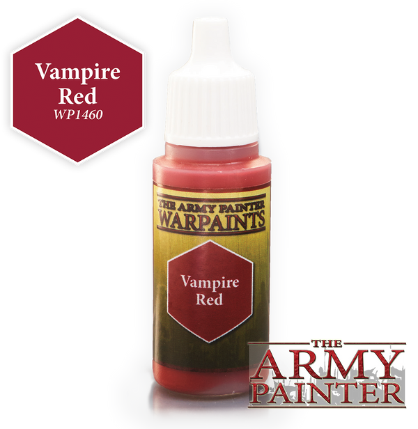 The Army Painter: Warpaints - Vampire Red: www.mightylancergames.co.uk
