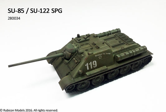 Soviet SU-85 / SU-122 SPG (Rubic...