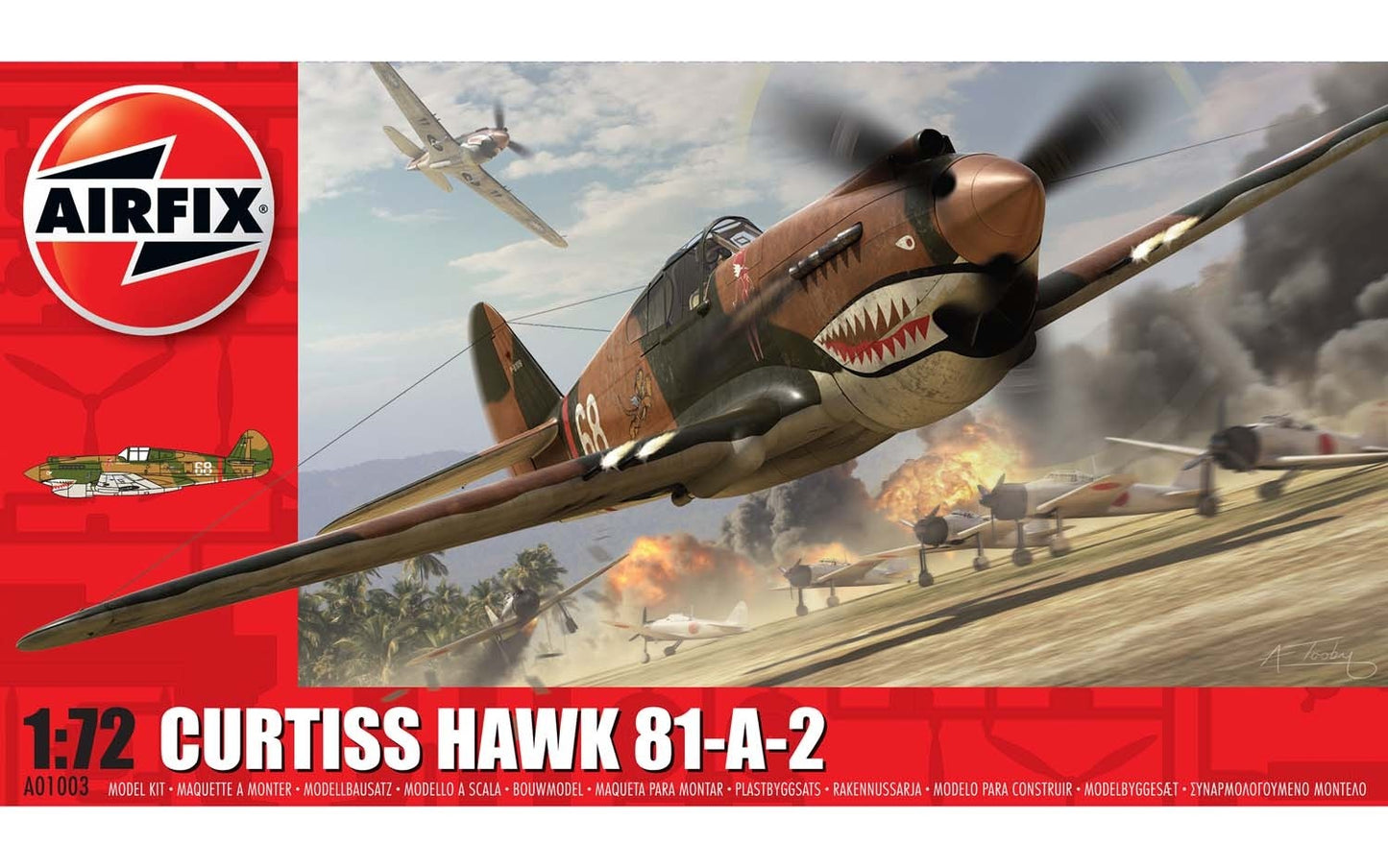 Curtiss Hawk 81-A-2 - Airfix 1/72: www.mightylancergames.co.uk