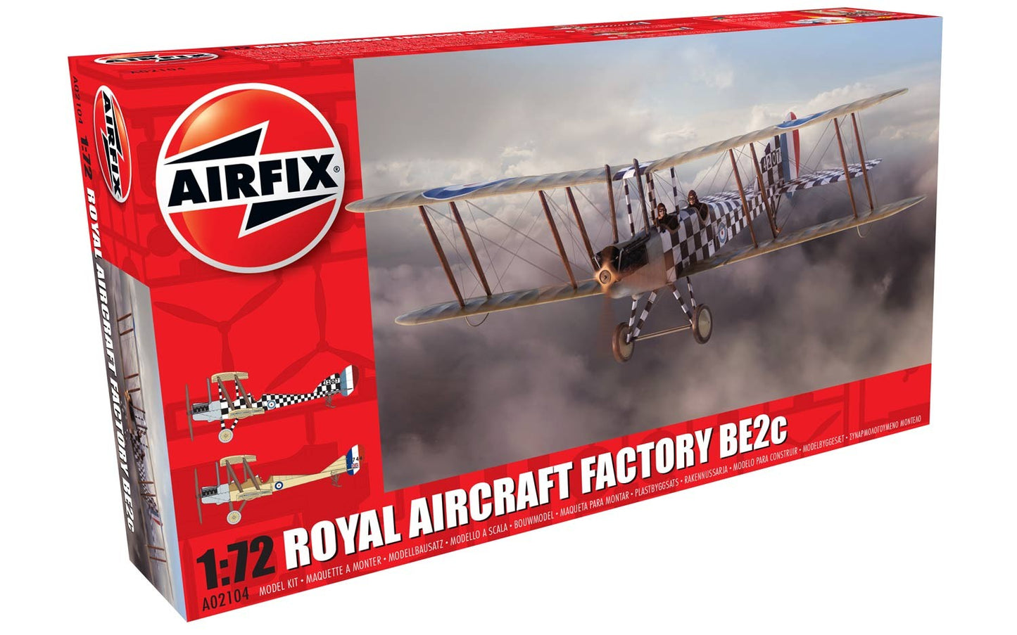 Royal Aircraft Factory BE2c - Airfix 1/72: www.mightylancergames.co.uk