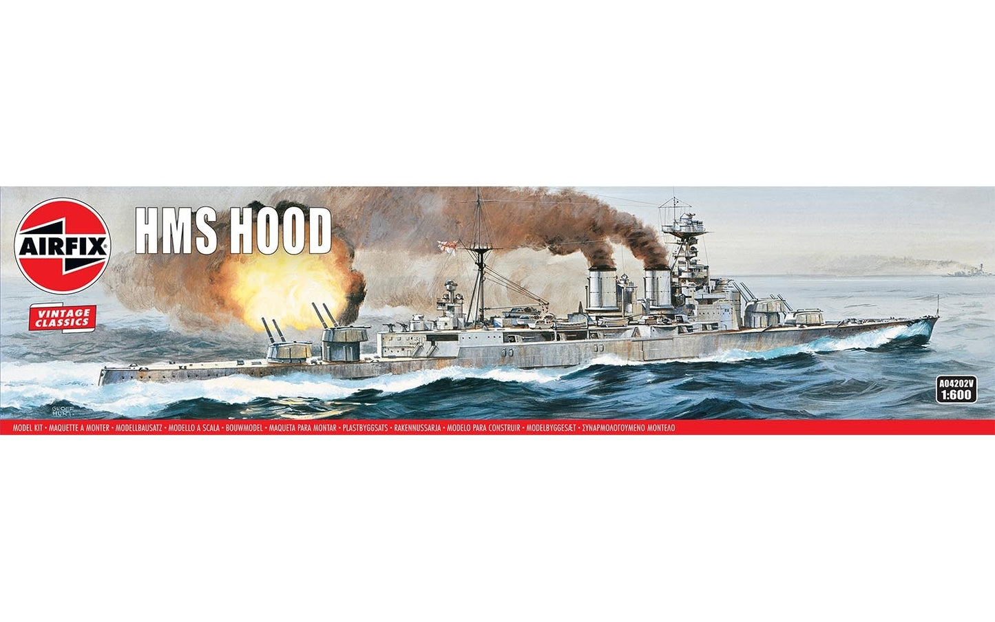 HMS Hood - Vintage Classics (Airfix 1/600) :www.mightylancergames.co.uk