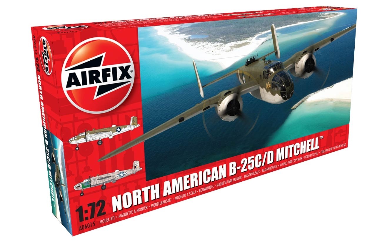 North American B-25C/D Mitchell - Airfix 1/72: www.mightylancergames.co.uk