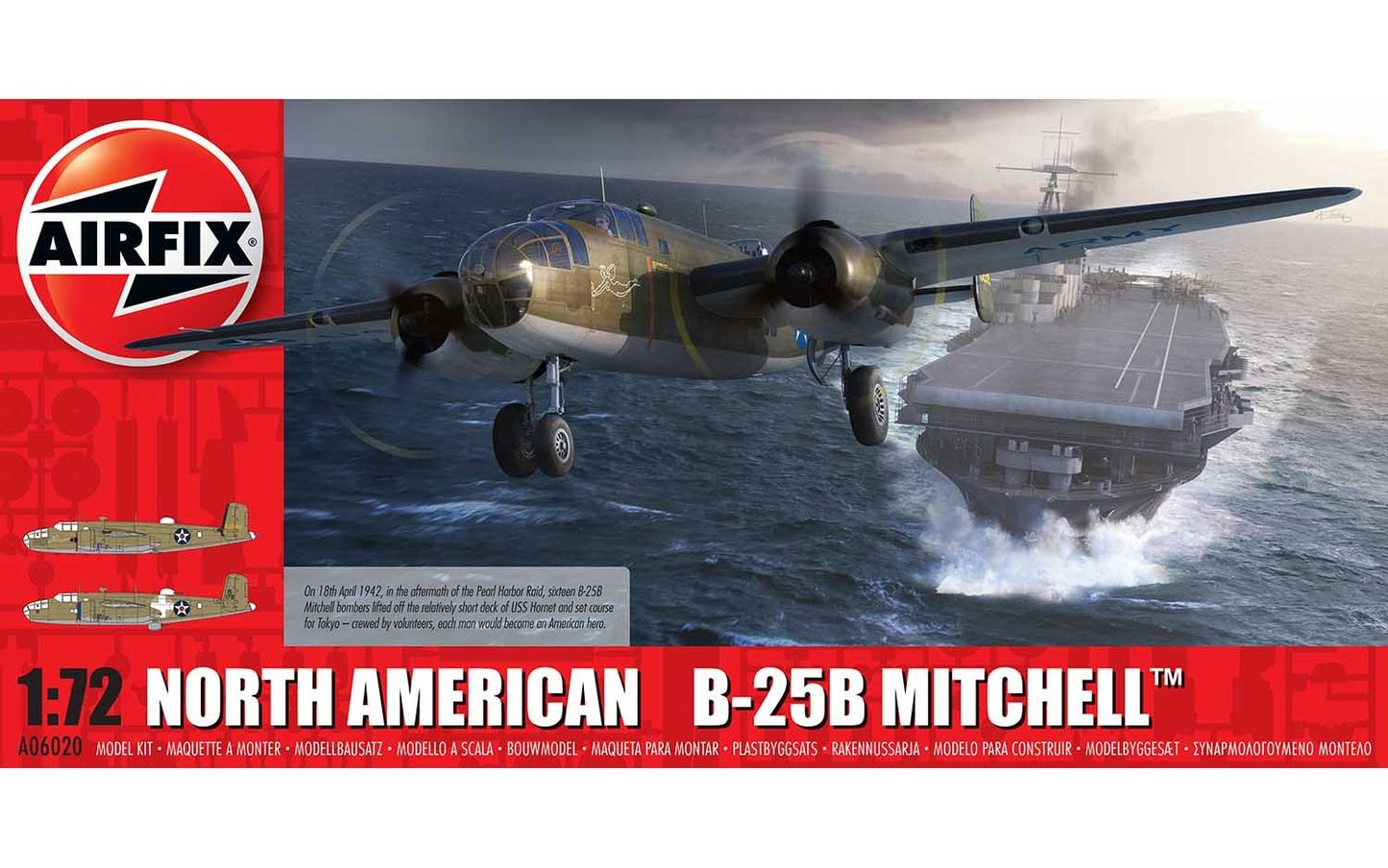 North American B25B Mitchell - Airfix 1/72 (A06020)