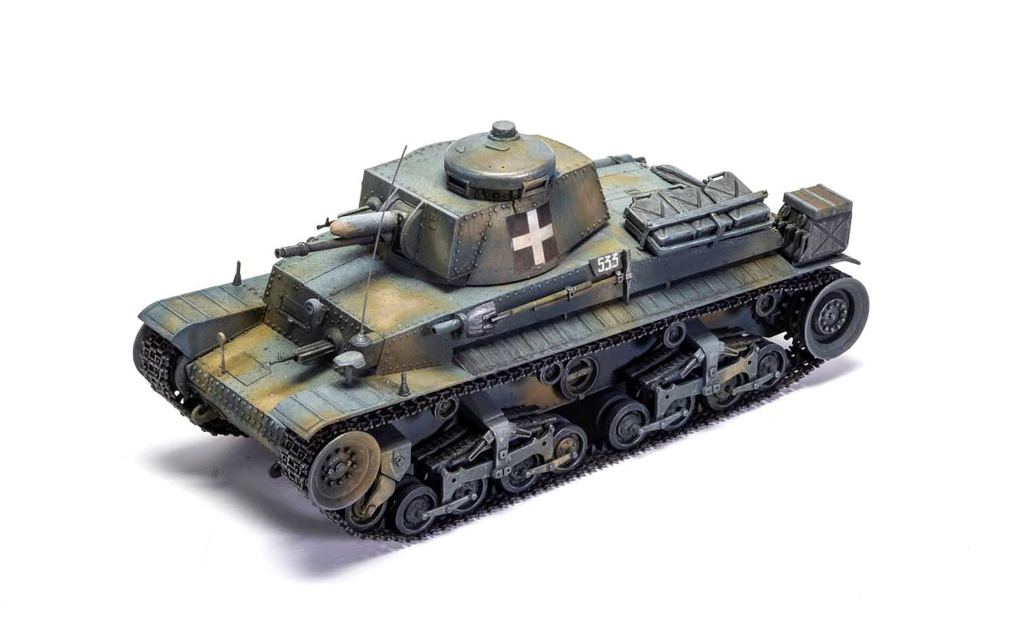 German Light Tank Pz.Kpfw.35(t) (Airfix A1362)