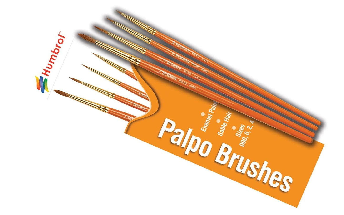 Palpo brush set - Humbrol 4250