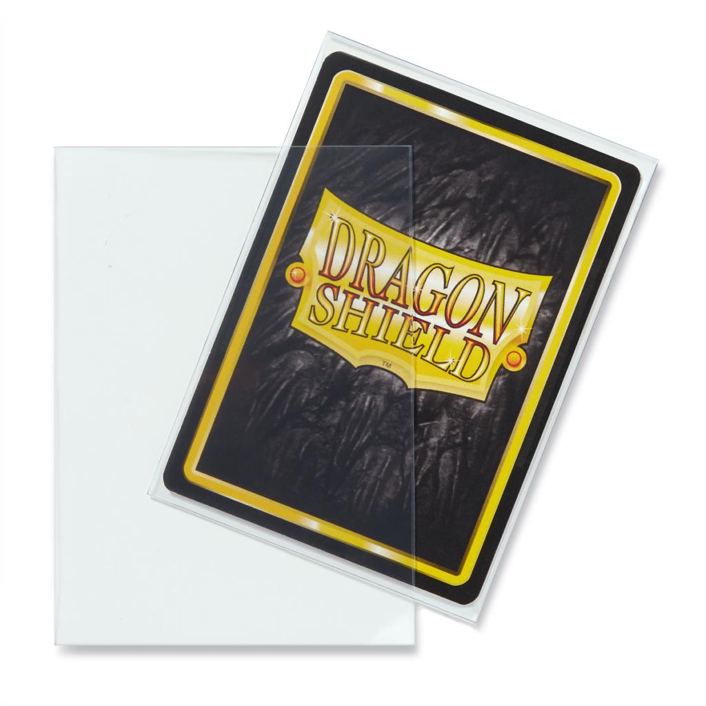 Dragon Shield Classic Clear - 100 Standard Size Card Sleeves. www.mightylancergames.co.uk