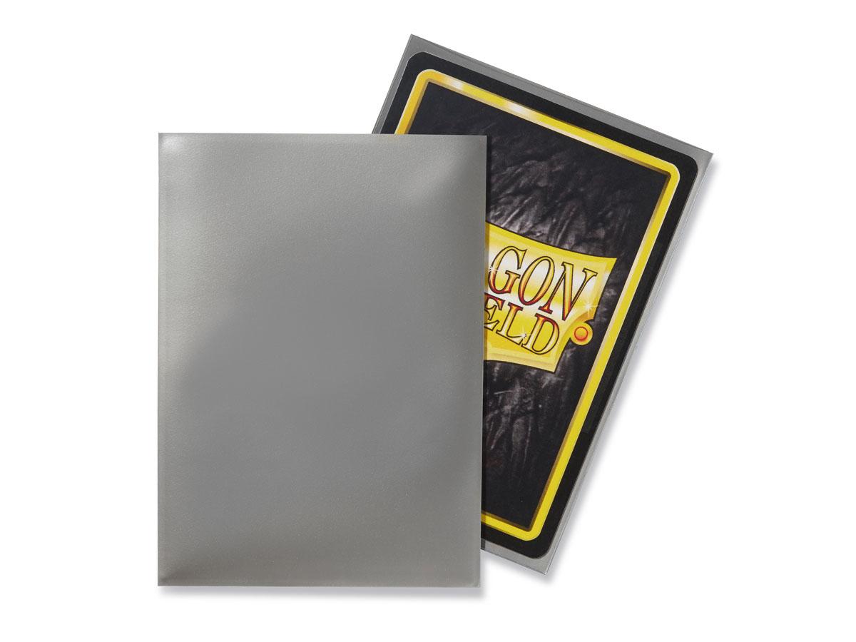 Dragon Shield Classic Silver – 100 Standard Size Card Sleeves