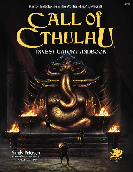 Call Of Cthulhu 7th Edition Investigators Handbook