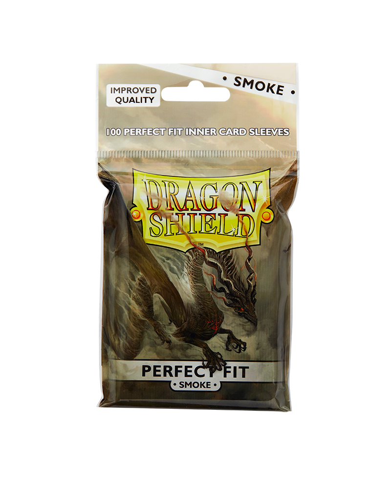 Dragon Shield Smoke - 100 Perfect Fit Sleeves