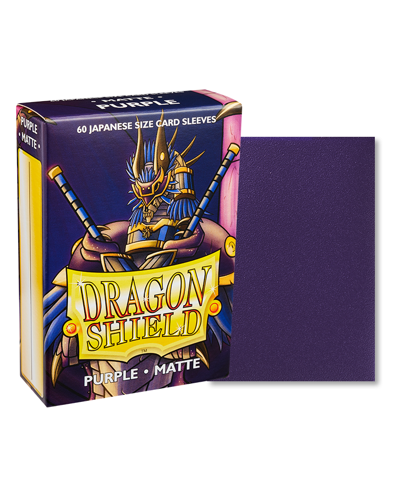 Dragon Shield Purple Matte Japanese Size Sleeves x60