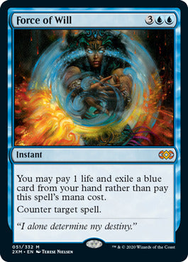 Force of Will- 51/332 -Double Masters