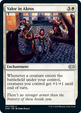 Valor in Akros - 37/332 -Double Masters