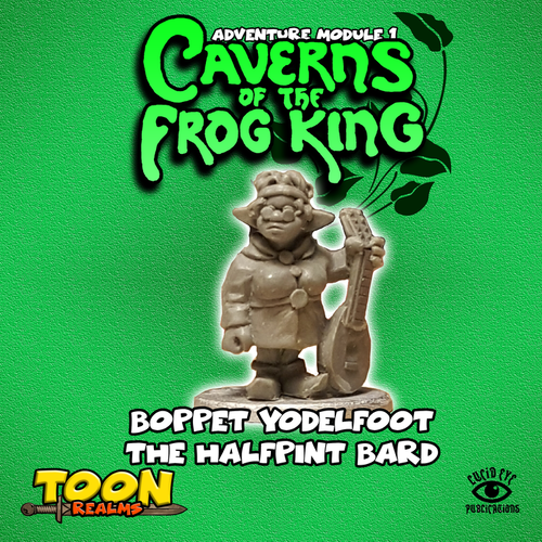Boppet the Halfpint Bard - Toon Realms: www.mightylancergames.co.uk