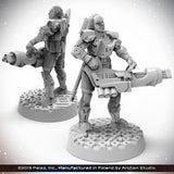 Half Orc Soldier - Starfinder Miniatures