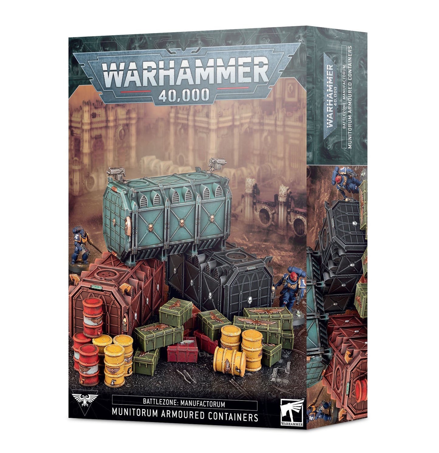 Battlezone Manufactorum – Munitorum Armoured Containers (Warhammer 40,000)