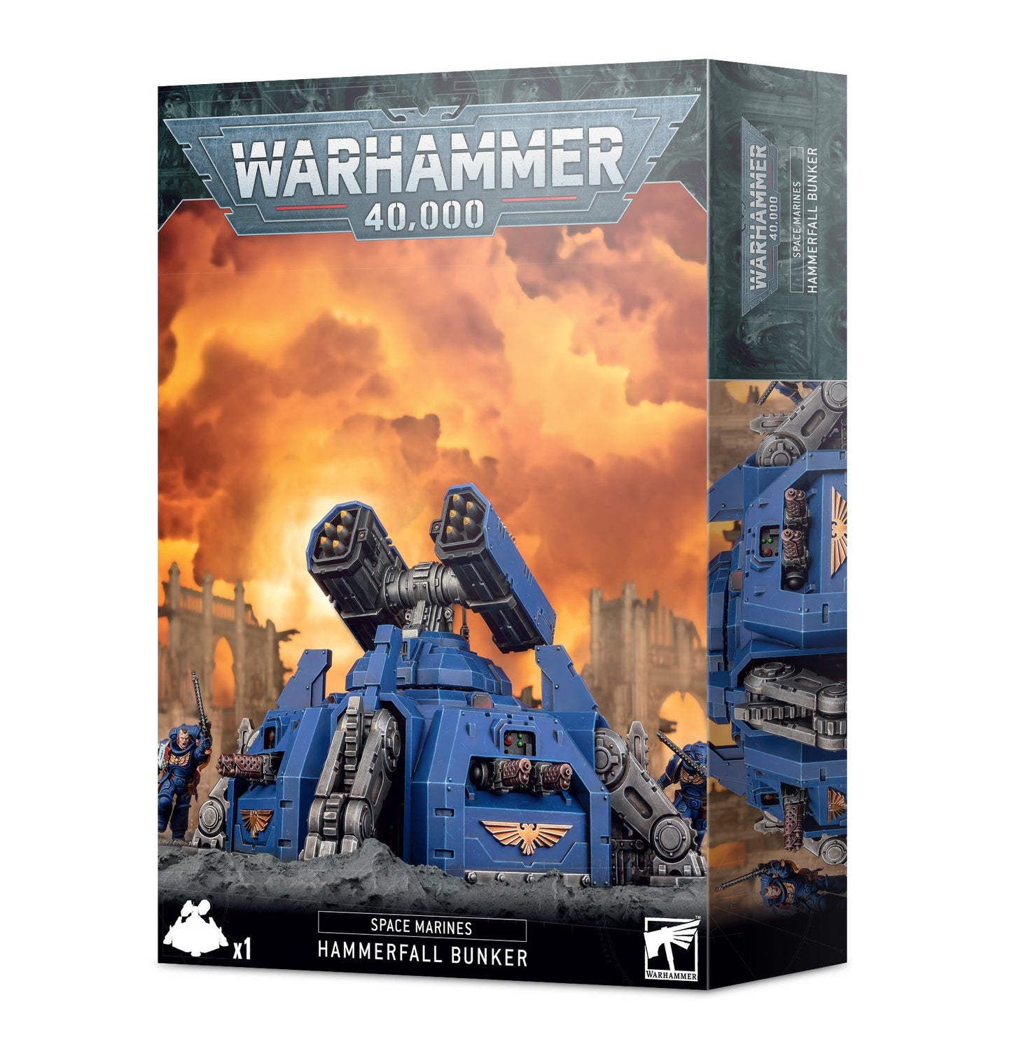 Hammerfall Bunker - Space Marines (Warhammer 40k) ***Pre Order 24th of October*** :www.mightylsncergames.co.uk