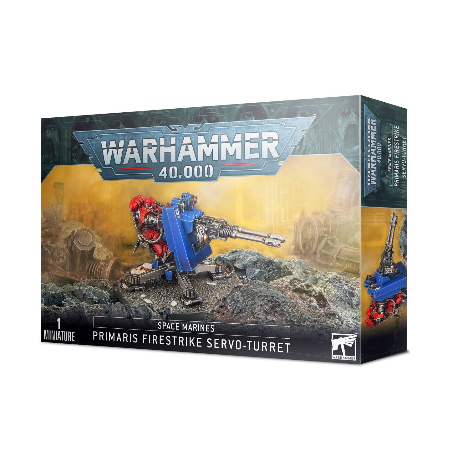 Primaris Firestrike Servo-Turret - Space Marines (Warhammer 40k) ***Preorder for 10th*** :www.mightylancergames.co.uk