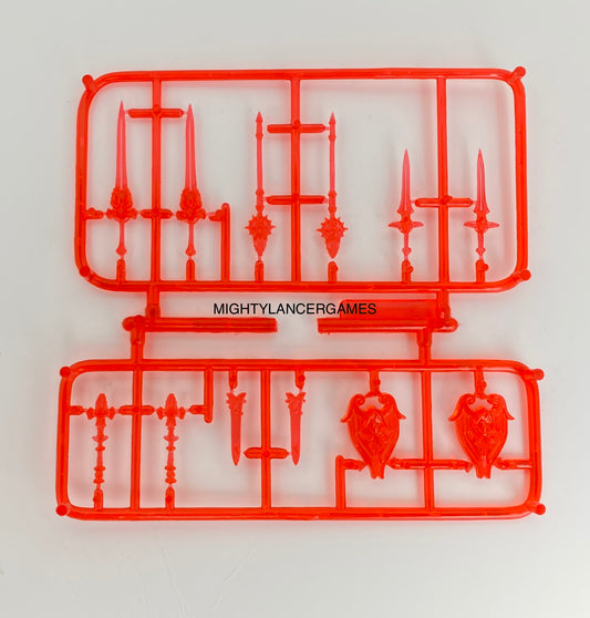 Reaper Miniatures Weapon Sprue- Red