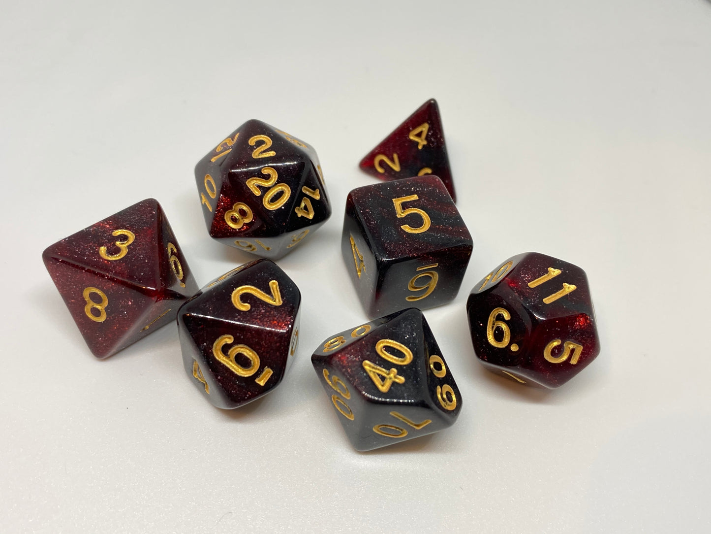 Galaxy - RPG 7 Dice Set
