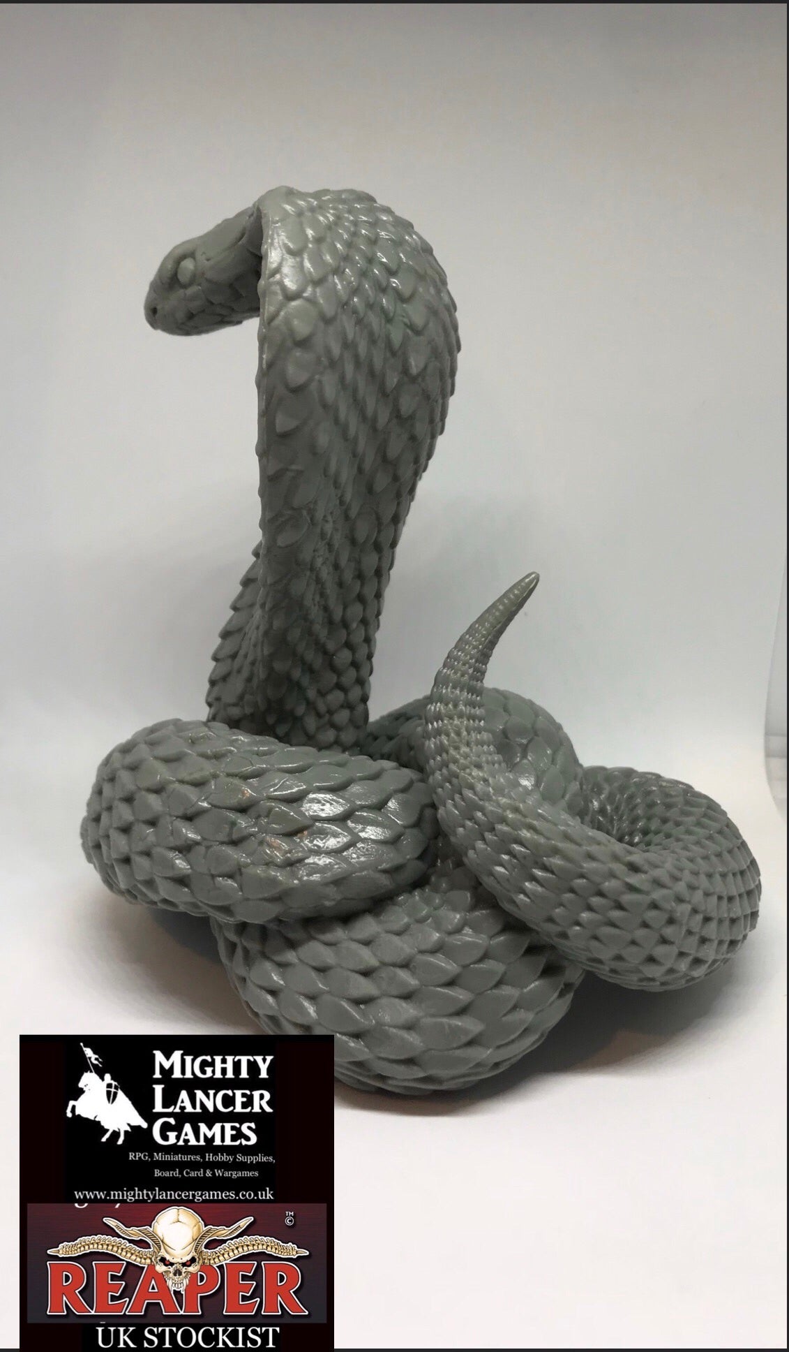 44103 - King Cobra - Deluxe Boxed Gift (Reaper Bones Black) :www.mightylancergames.co.uk