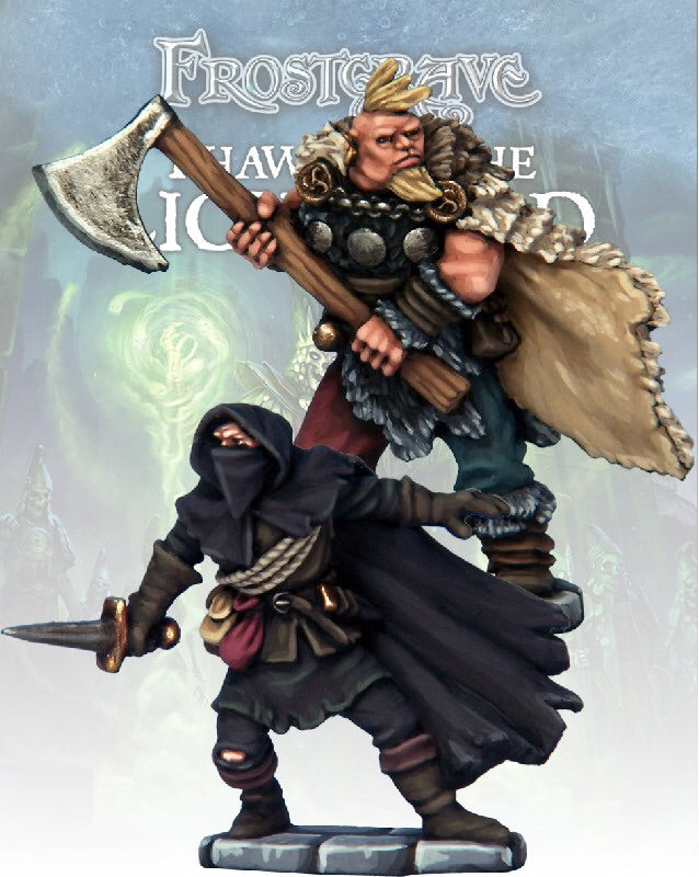 Frostgrave - Cult Thief & Barbarian: www.mightylancergames.co.uk