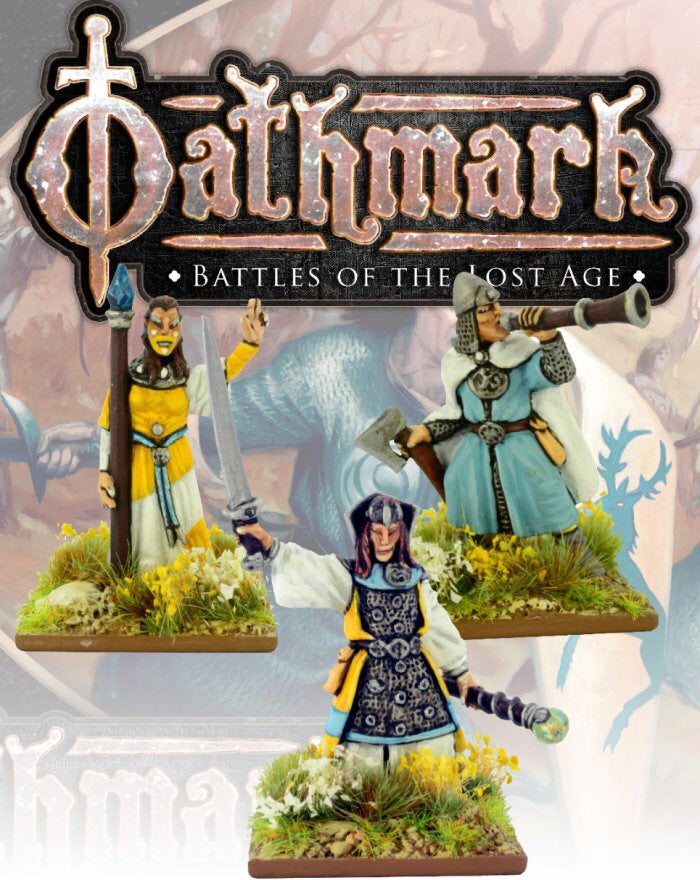 Elf King, Wizard and Musician - Blister Pack (Oathmark)