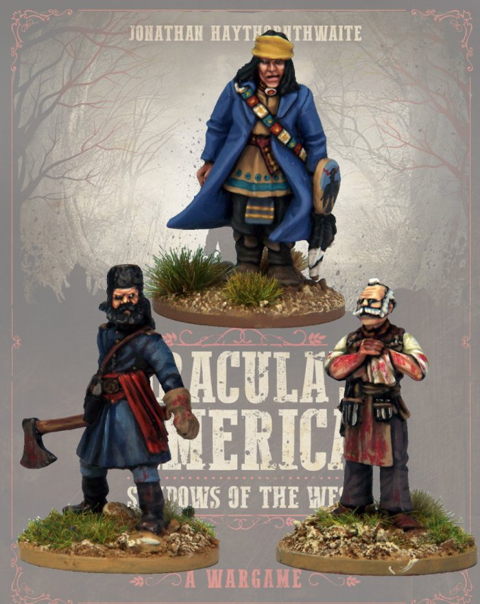 DRAC116 - Hired Guns - Blister Pack (Dracula's America - Shadows of the West) :www.mightylancergames.co.uk