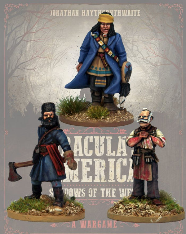 DRAC116 - Hired Guns  - Blister Pack (Dracula's America - Shadows of the West) :www.mightylancergames.co.uk
