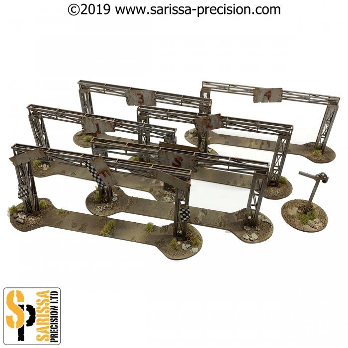 Gaslands - Race Gate Set (Sarrissa Precsion Ltd GL02) :www.mightylancergames.co.uk