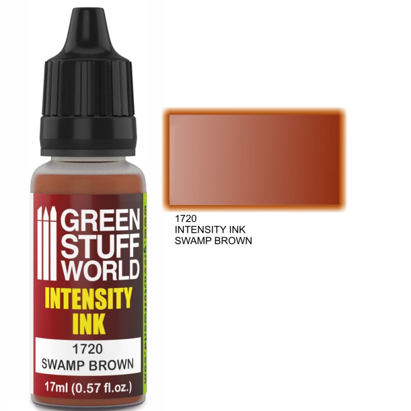Intensity Ink - Swamp Brown (GSW 1720) :www.mightylancergames.co.uk