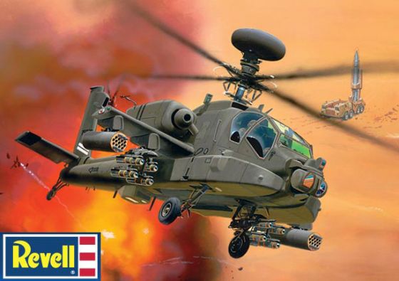 AH-64D Longbow Apache 1/44 Scale Model