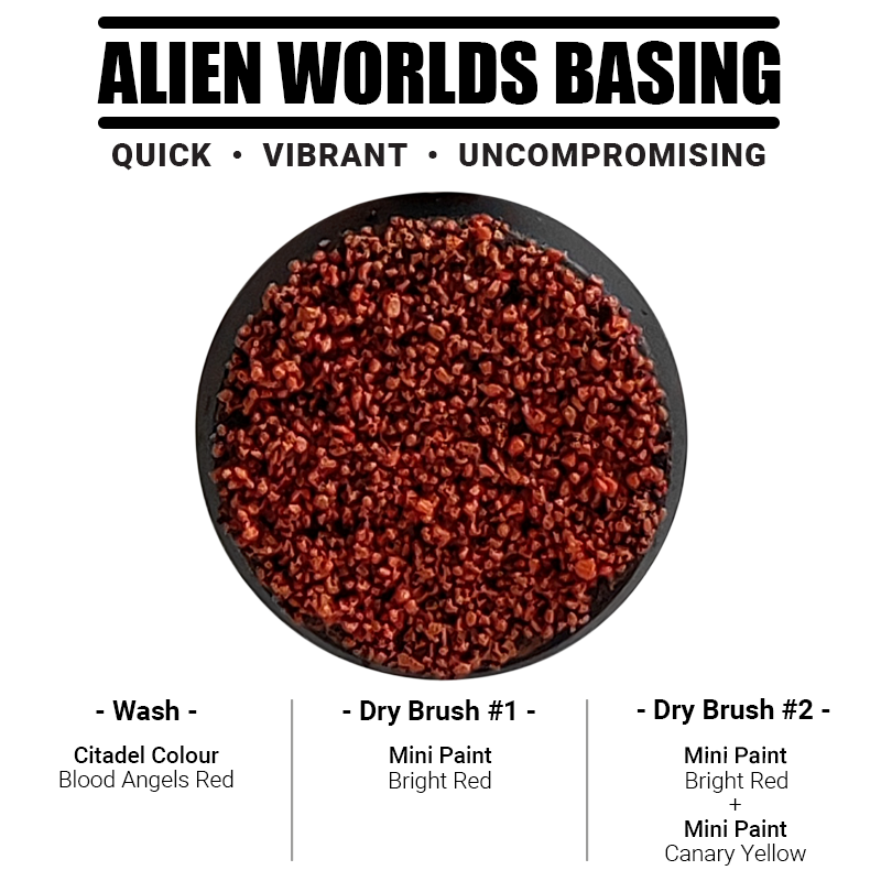 Basing Sand – – Martian Red - Colour Forge -BAS212