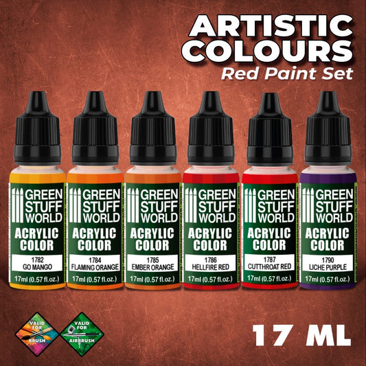 Paint Set - Red- 10118- Green St...