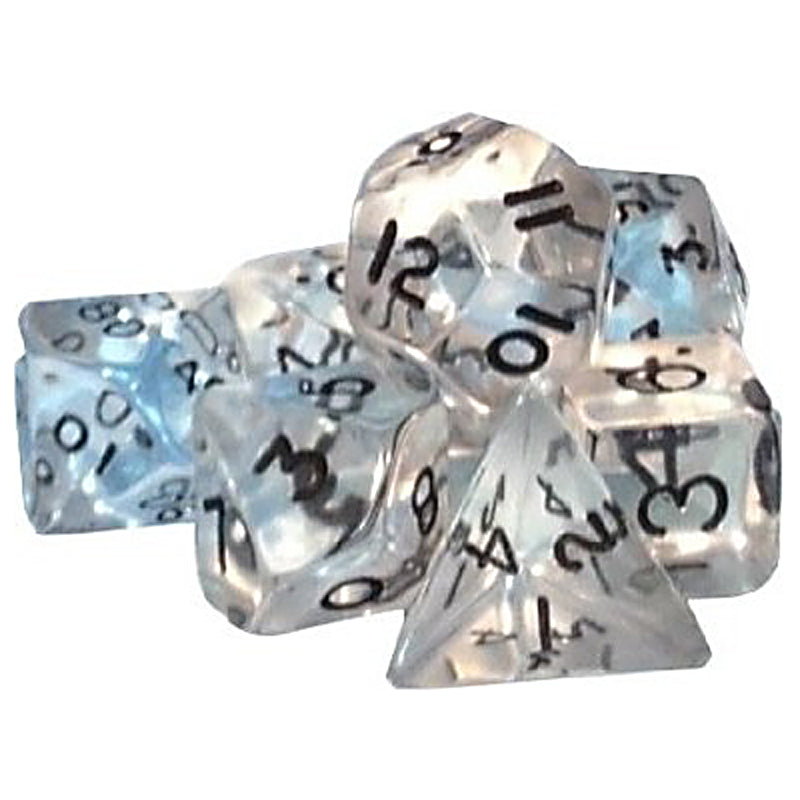 Gem Clear Poly Dice Set -GDC1