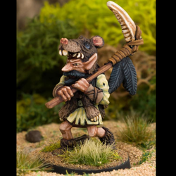 The Ratcatcher by Northumbrian Tin Solider is dressed as a rat