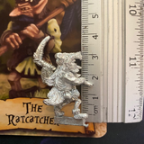 The Ratcatcher by Northumbrian Tin Solider is dressed as a rat, shown with a ruler