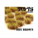 Dry Brown - Grass Tufts 6mm - Green Stuff World 1248