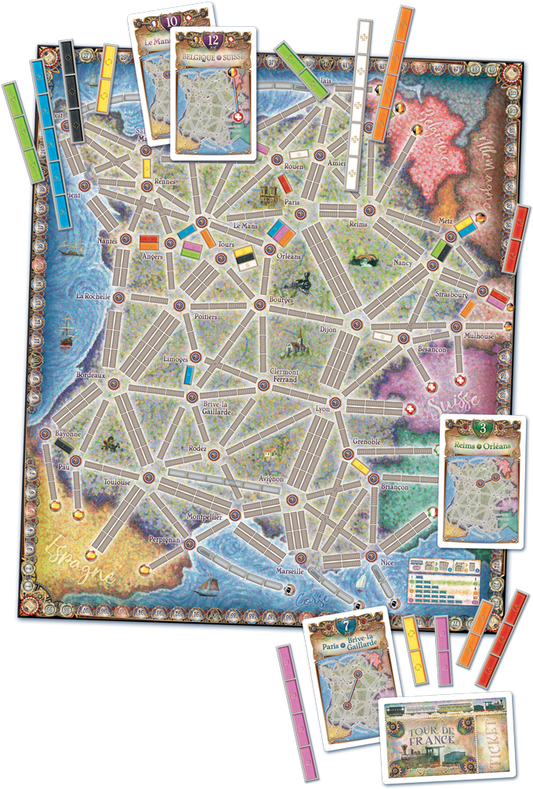 Ticket to Ride - France & Ol...