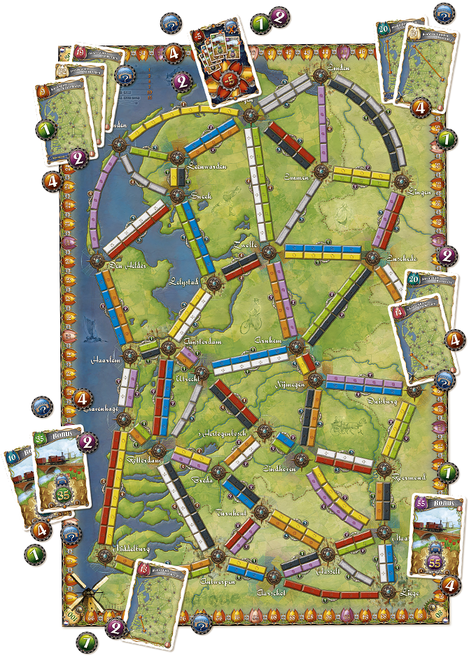Ticket to Ride - Nederlands: Map Collection