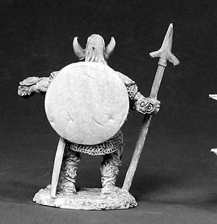 02342: Skarr, Orc Warlord by Sandra Garrity