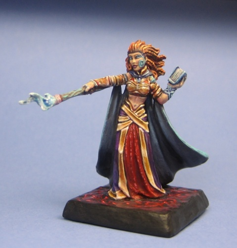Reaper Pathfinder Miniatures - 60081 Runelord Alaznist by Julie Guthrie: www.mightylancergames.co.uk