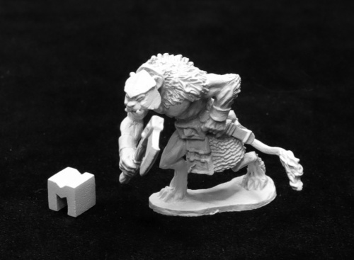 03934: Azarmand, Catfolk Barbarian by Ben Siens- UK reaper stockist