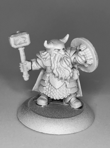 07011: Dungeon Dwellers: Borin Ironbrow, Dwarf Adventurer by Bobby Jackson