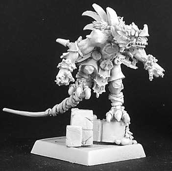 reaper miniatures Ra'am, Reptus Hero