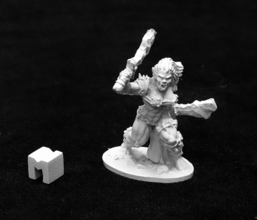 03938: Jade Fire Warrior (2 weapons) by Gene Van Horne- UK Reaper stockist